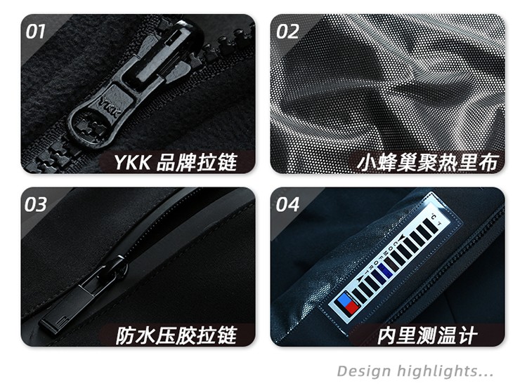沖鋒衣細節(jié)展示