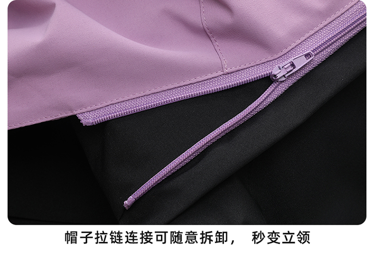 沖鋒衣細(xì)節(jié)展示